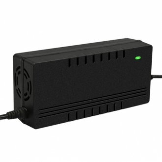 Зарядний пристрій для літієвих акумуляторів 48v 5a+ кабель живлення, довжина 1,20м, штекер 5.5/2.5, box Transkompani 24375 (фото 1)