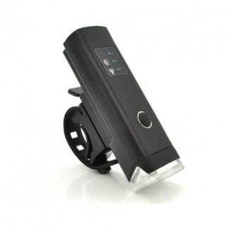 Ліхтарик велосипедний hj-047, 5 режимів, вбудований акумулятор, кабель, box Transkompani 26229