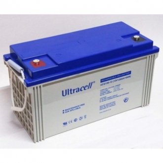 Аккумуляторная батарея ultracell ucg120-12 gel 12 v 120 ah (409 x 176 x 225) white q1/40 Transkompani 28066 (фото 1)