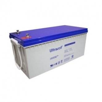 Аккумуляторная батарея ultracell ucg200-12 gel 12 v 200 ah (522 x 240 x 224) white q1/24 Transkompani 28082