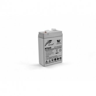 Акумуляторна батарея agm ritar rt645, grey case, 6v 4.5ah (70х47х99 (105) q20 Transkompani 2968