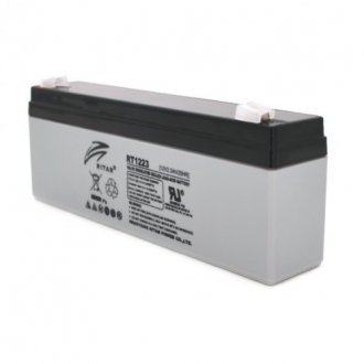 Акумуляторна батарея agm ritar rt1223, gray case, 12v 2.3ah (177 х 35 х 62 (68)) q10 Transkompani 2970