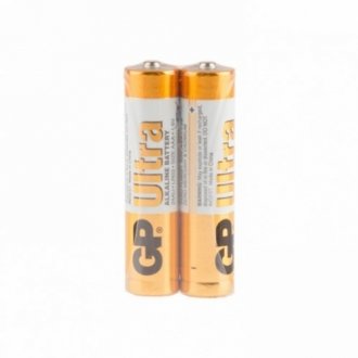 Батарейка gp ultra 24auebc-2s2, лужна aaa, 2 шт у вакуумній упаковці, ціна за упаковку Transkompani 4614