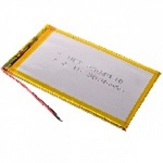 Літій-полімерний акумулятор 4*60*105mm 3,7v (li-ion 3.7в 3500ма·ч) Transkompani 5529 (фото 1)