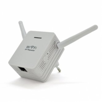 Підсилювач wifi сигналу з 2-ма вбудованими антенами lv-wr06, живлення 220v, 300mbps, ieee 802.11b/g/n, 2.4ghz, box Transkompani 6771