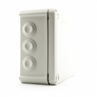 Коробка розподільна зовнішня т160 190х150х77 ip66 obo bettermann колір білий Transkompani 8656 (фото 1)