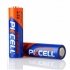 Батарейка щелочная pkcell 1.5v aa/lr6, 2 штуки в блистере цена за блистер, q12 Transkompani 9294 (фото 1)