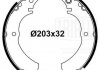 Колодки тормозные mitsubishi lancer ix (03-)/colt (04-) 1.3i барабан. 203x32 (gf TRIALLI GF4562 (фото 3)