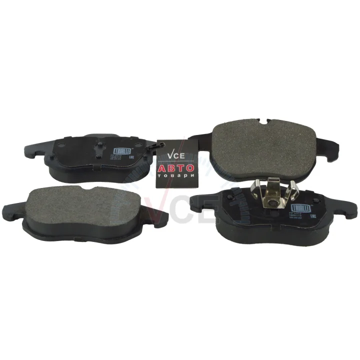 Колодка тормозная opel vectra c(02-)/zafira b(06-)/saab 9-3(02-) диск. передняя TRIALLI PF4313 (фото 1)