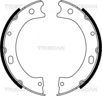 Комплект тормозных колодок, Стояночный тормоз TRISCAN 810014011
