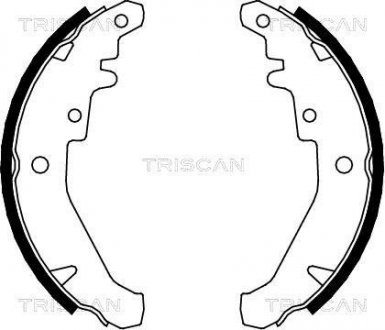 Комплект тормозных колодок TRISCAN 810015026
