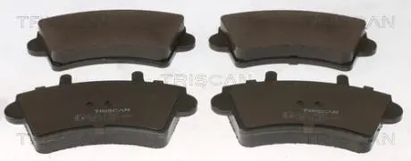 Комплект тормозных колодок, дисковый тормоз TRISCAN 8110 10527