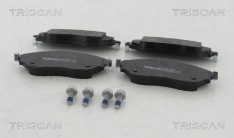 Комплект тормозных колодок, дисковый тормоз TRISCAN 8110 10604 (фото 1)