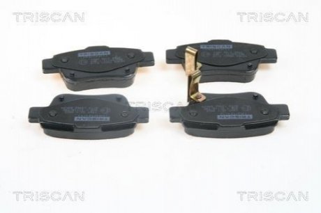 Комплект тормозных колодок, дисковый тормоз TRISCAN 8110 13062 (фото 1)