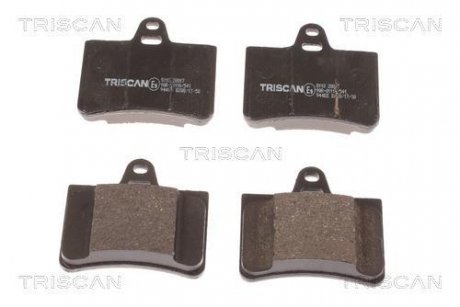 Тормозные колодки задние TRISCAN 811028017