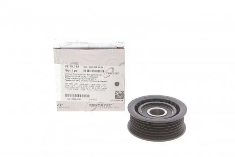 Паразитный / ведущий ролик, поликлиновой ремень TRUCKTEC AUTOMOTIVE 02.19.167