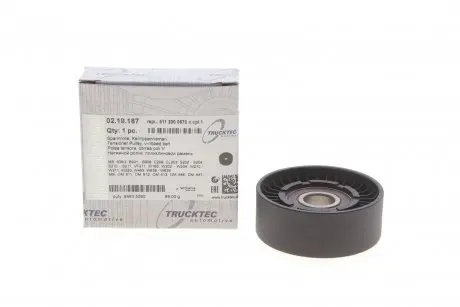 Натяжной ролик, поликлиновой ремень TRUCKTEC AUTOMOTIVE 02.19.187