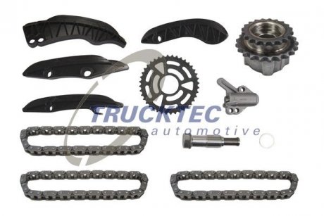 Комплект ланцюга ГРМ BMW 3 (F34)/X1 (F48)/X4 (F98) 1.5D/1.6D/2.0D 12- TRUCKTEC AUTOMOTIVE 08.12.074 (фото 1)