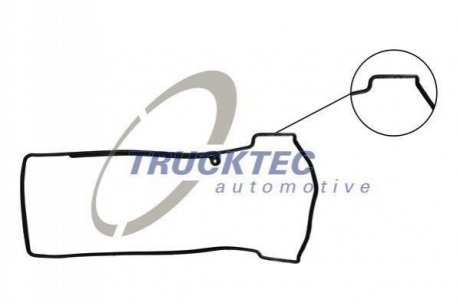 Прокладка, крышка головки цилиндра TRUCKTEC AUTOMOTIVE 02.10.103 (фото 1)