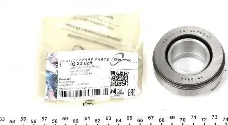 Выжимной подшипник TRUCKTEC AUTOMOTIVE 02.23.028