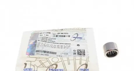 Центруючий опорний підшипник, система зчеплення TRUCKTEC AUTOMOTIVE 07.11.008