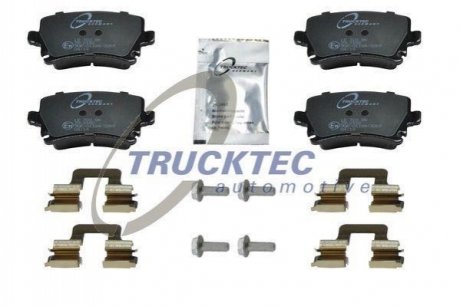 Комплект тормозных колодок, дисковый тормоз TRUCKTEC AUTOMOTIVE 07.35.138 (фото 1)