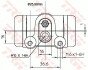 Колесный тормозной цилиндр TRW BWN103 (фото 2)