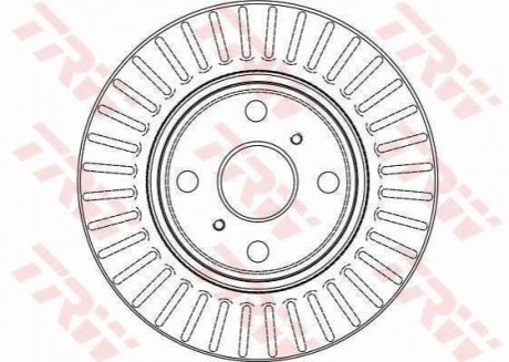 Тормозные диски TRW DF4058