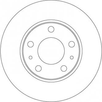 Тормозные диски TRW DF6287 (фото 1)