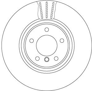 Тормозные диски TRW DF6609S