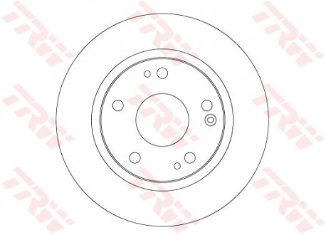 Тормозные диски TRW DF6704 (фото 1)