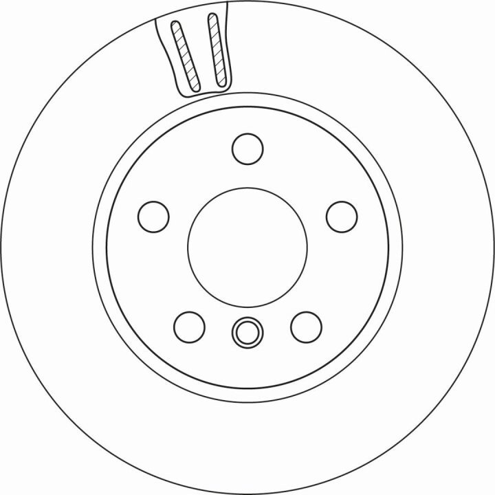 Тормозные диски TRW DF6715 (фото 1)