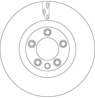 Гальмівні диски TRW DF6772S