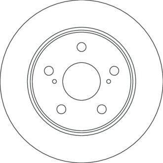 Тормозной диск TRW DF6773
