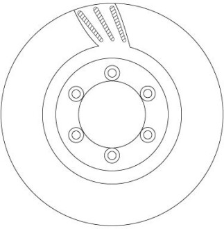 Тормозные диски TRW DF6881