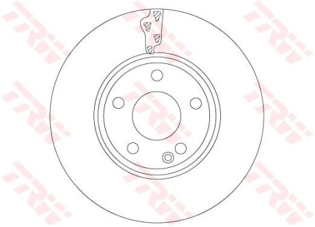 Тормозные диски TRW DF6885 (фото 1)