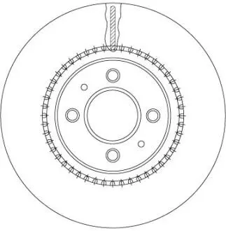 Тормозные диски TRW DF6904