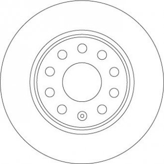 Тормозные диски TRW DF6952 (фото 1)