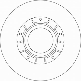 Тормозные диски TRW DF6963S