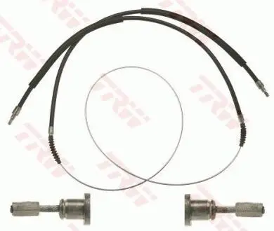 Трос ручного тормоза TRW GCH105