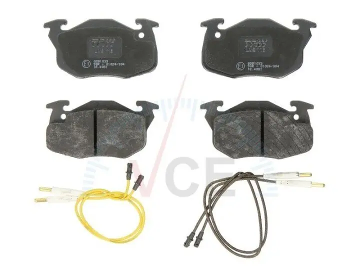 Фото 1 - Тормозные колодки TRW GDB1033 Тормозные колодки TRW GDB1033 (фото 1)