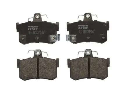 Комплект гальмівних колодок, дискове гальмо TRW GDB1169