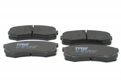 Комплект тормозных колодок, дисковый тормоз TRW GDB1182