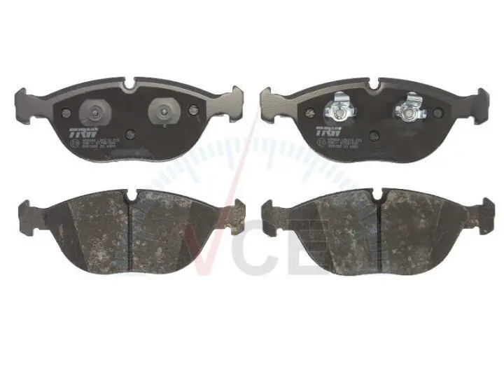 Фото 1 - Комплект гальмівних колодок, дискове гальмо TRW GDB1285 Комплект гальмівних колодок, дискове гальмо TRW GDB1285 (фото 1)