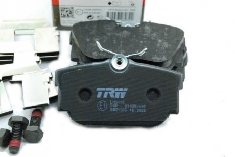 Комплект гальмівних колодок, дискове гальмо TRW GDB1325 (фото 1)