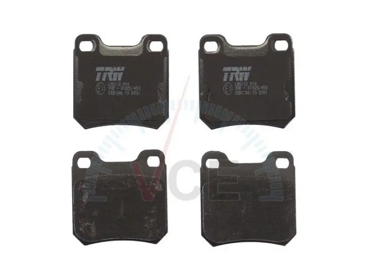 Комплект тормозных колодок, дисковый тормоз TRW GDB1346 (фото 1)