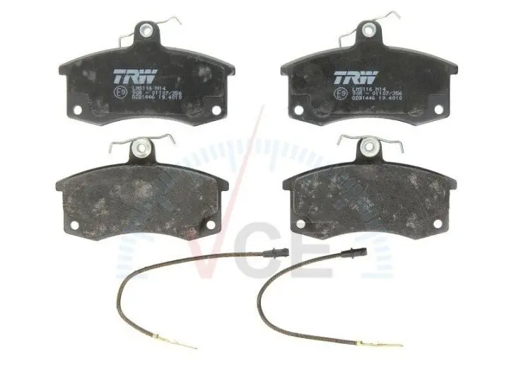Комплект тормозных колодок, дисковый тормоз TRW GDB1446 (фото 1)