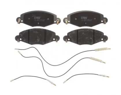 Комплект гальмівних колодок, дискове гальмо TRW GDB1449