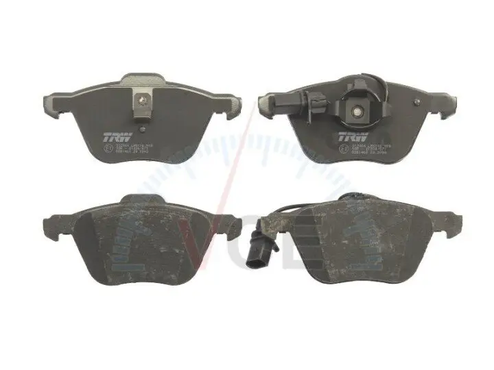 Фото 1 - Комплект тормозных колодок, дисковый тормоз TRW GDB1460 Комплект тормозных колодок, дисковый тормоз TRW GDB1460 (фото 1)