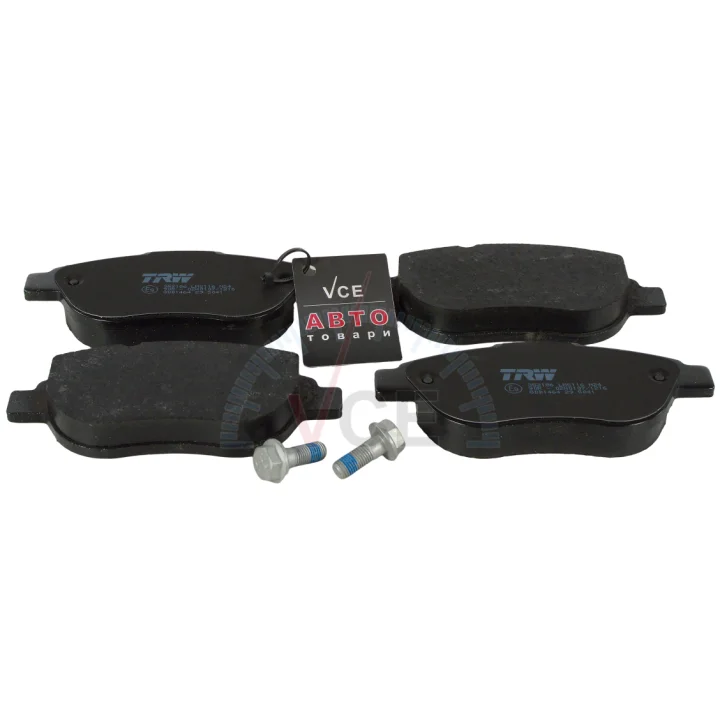 Комплект тормозных колодок, дисковый тормоз TRW GDB1464 (фото 1)